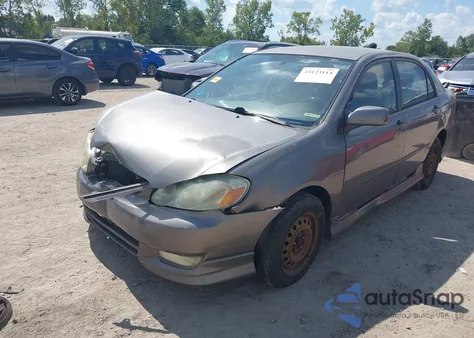 2003 Toyota Corolla S из США, поврежденный, VIN 1NXBR32E63Z030623